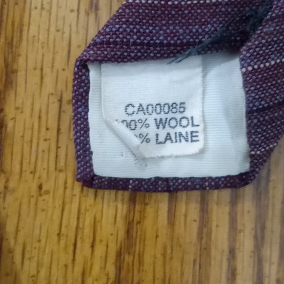 Adolfo tie (100% wool) - Picture 4 of 4